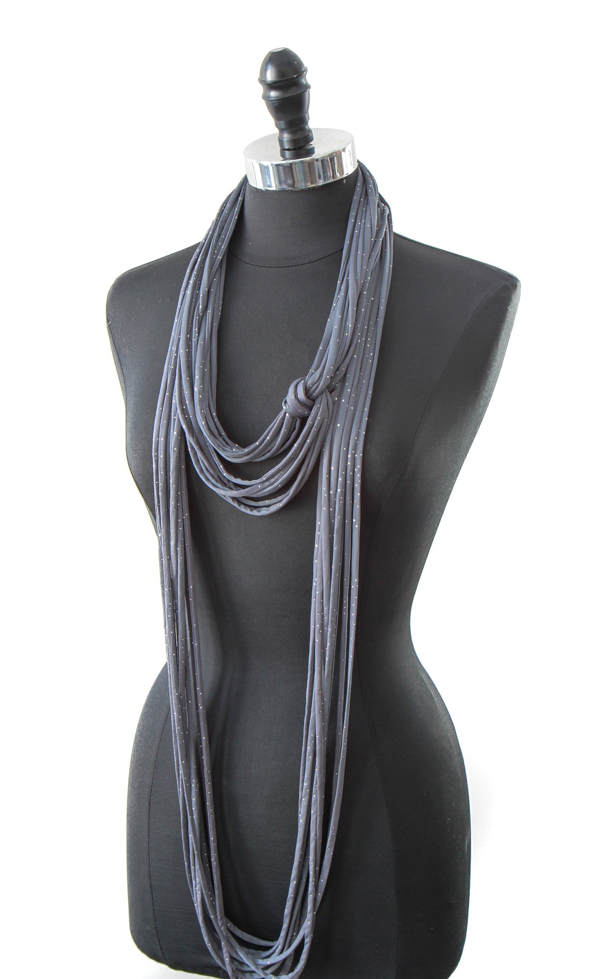 Gray Infinity Scarf &#39;French Bliss&#39;