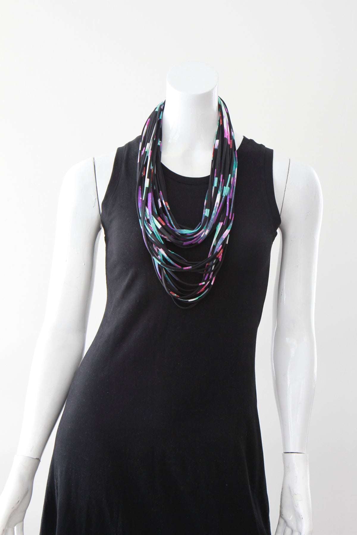 Galaxy Print Infinity Scarf in &#39;Orion&#39;s Belt&#39; Print