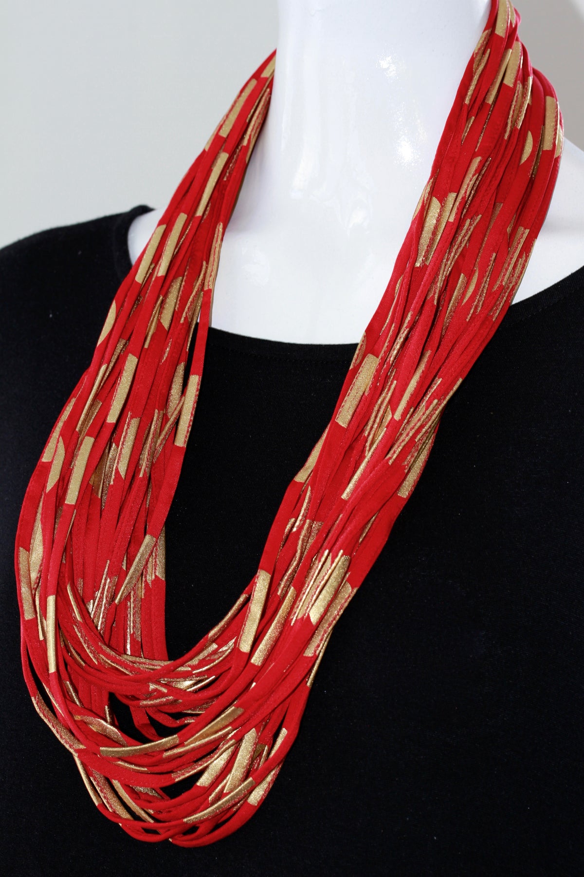 Red Decadence Scarf