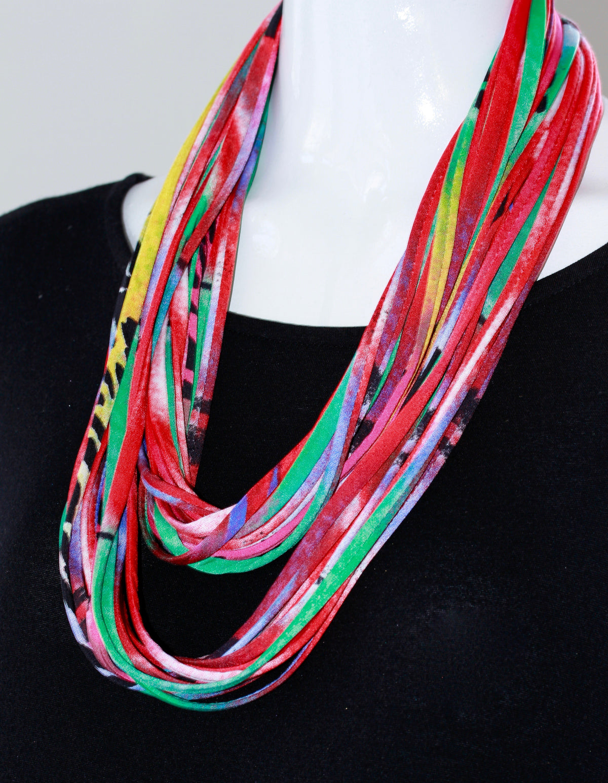 Multi-Colored Infinity Scarf &#39;Hawaii&#39; (6 Prints Available)