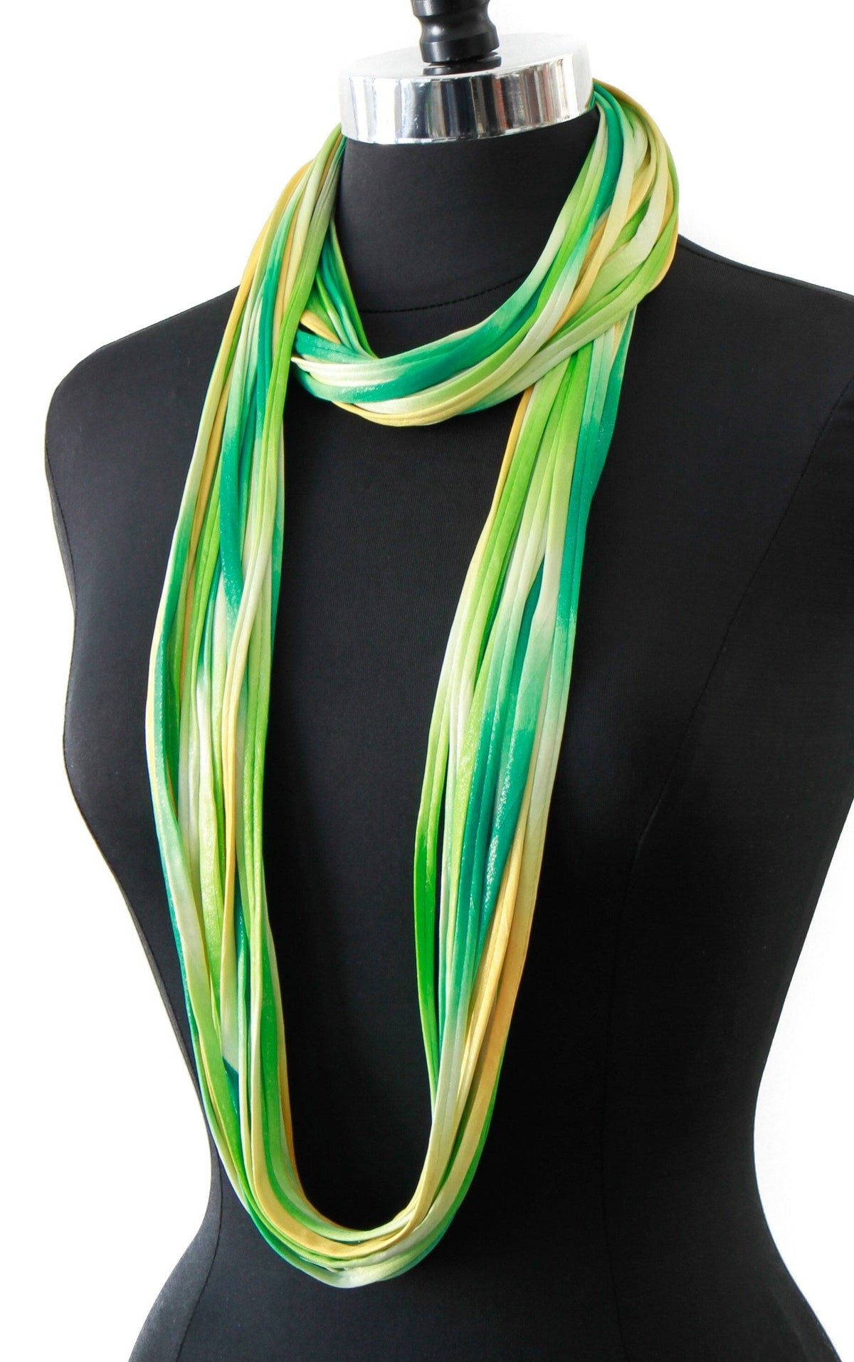 Infinity Scarf in Yellow and Green &#39;Canary&#39;