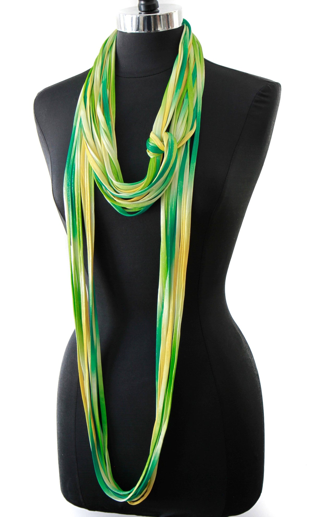 Infinity Scarf in Yellow and Green &#39;Canary&#39;