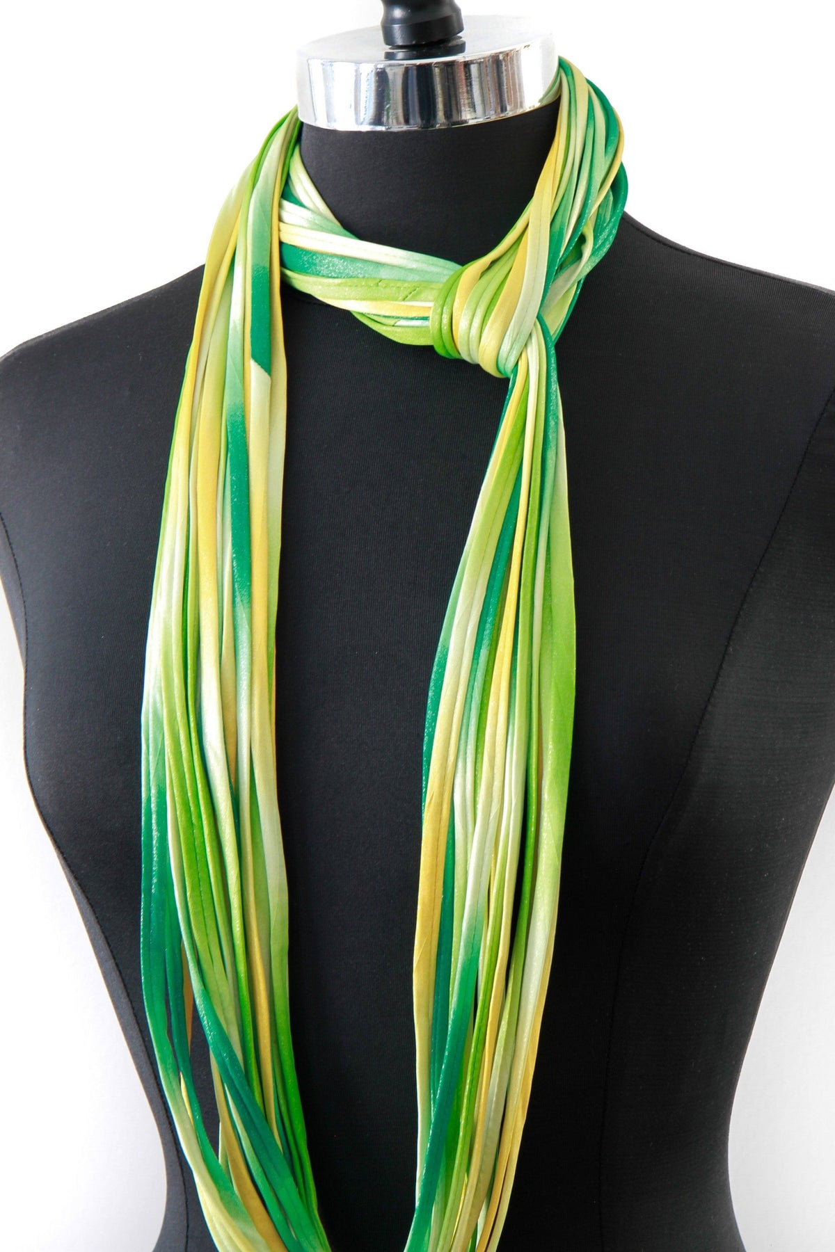 Infinity Scarf in Yellow and Green &#39;Canary&#39;