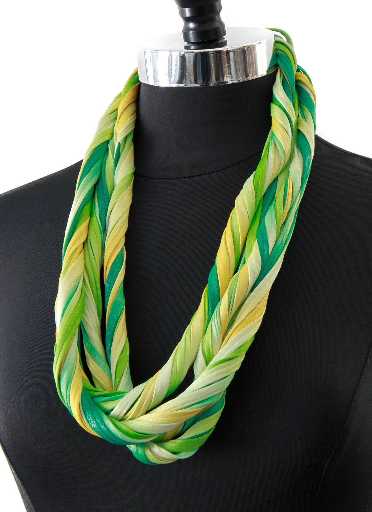 Infinity Scarf in Yellow and Green &#39;Canary&#39;