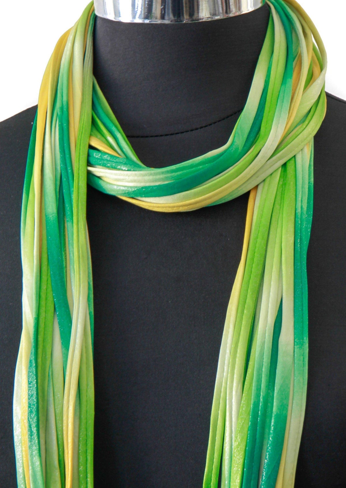 Infinity Scarf in Yellow and Green &#39;Canary&#39;