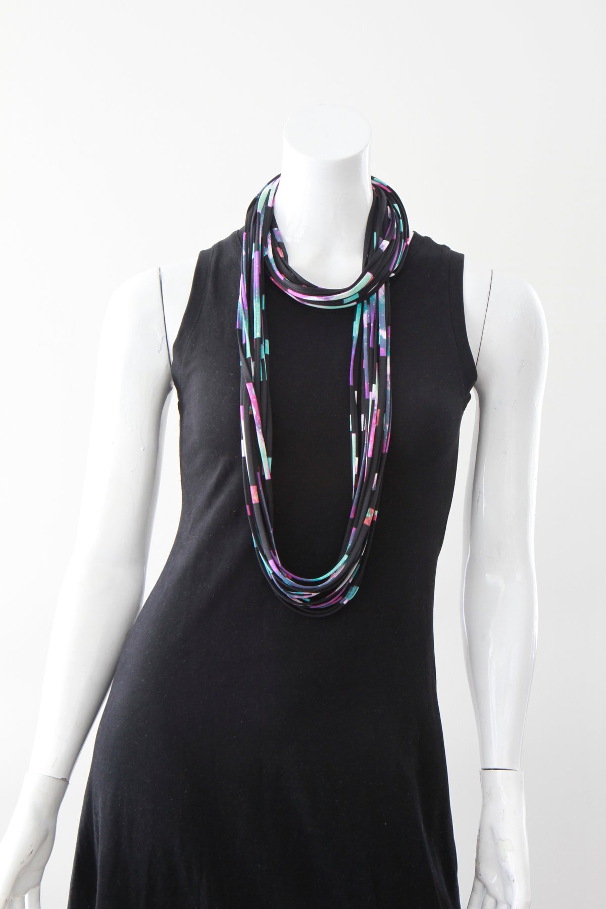 Galaxy Print Infinity Scarf in &#39;Orion&#39;s Belt&#39; Print