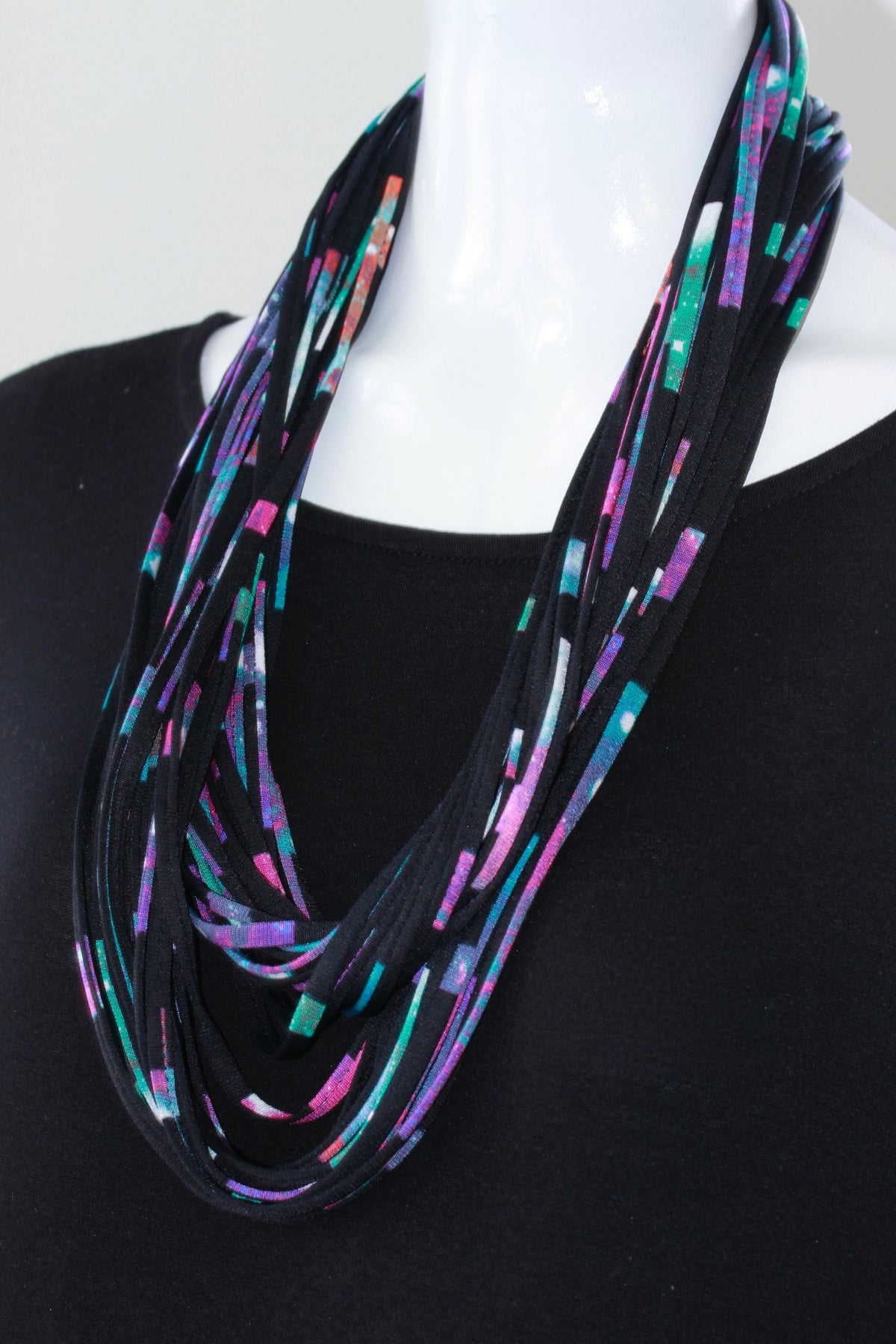 Galaxy Print Infinity Scarf in &#39;Orion&#39;s Belt&#39; Print