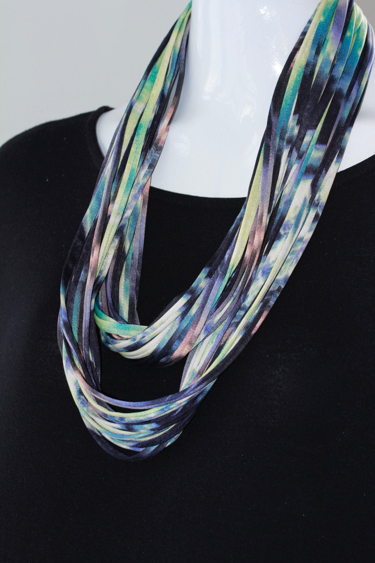 Multi-Color Ombre Infinity Scarf &#39;Fluid&#39;