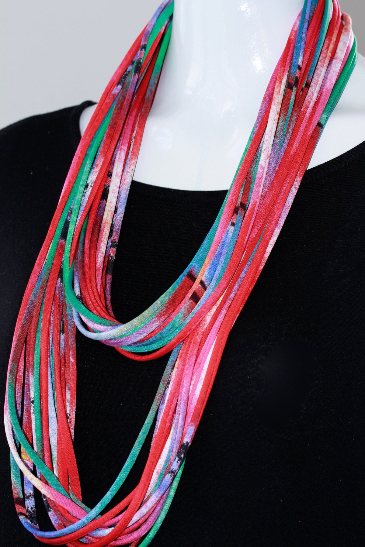 Multi-Colored Infinity Scarf &#39;Hawaii&#39; (6 Prints Available)