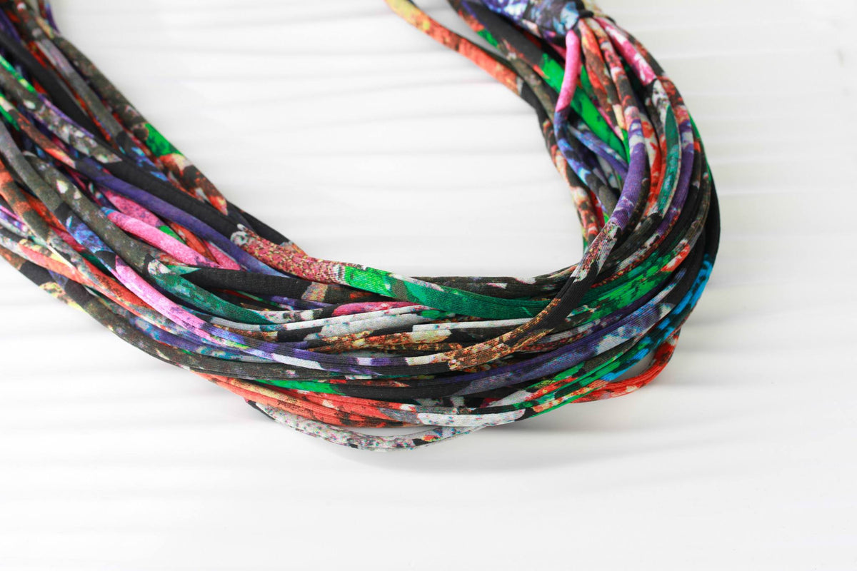 Multi Color Infinity Scarf &#39;Mirage&#39;